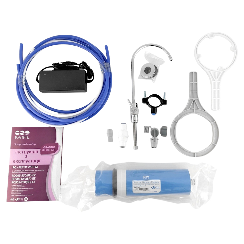Система зворотного осмосу Raifil 800G-20" Slim w/o C